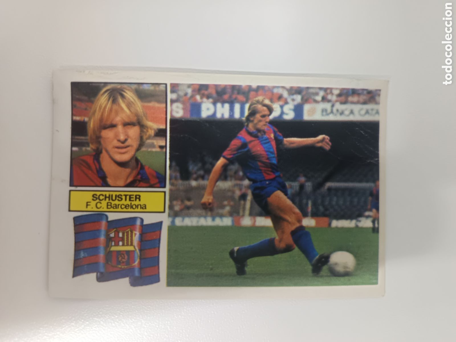 Cartes &agrave; collectionner de Football: CROMO SCHUSTER SIN FCB ED ESTE LIGA 82 83 1982 1983