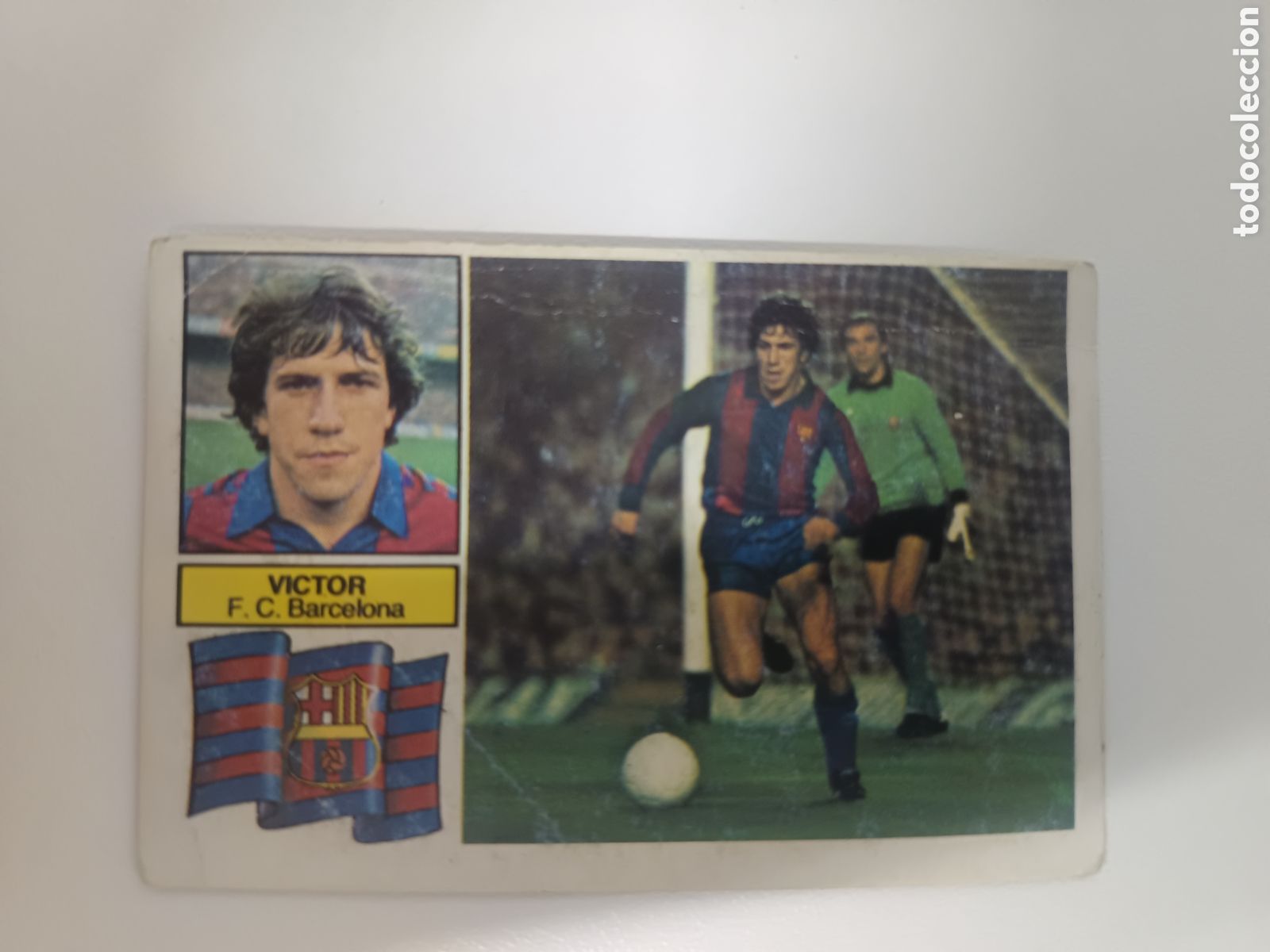 Cartes &agrave; collectionner de Football: CROMO VICTOR SIN FCB ED ESTE LIGA 82 83 1982 1983