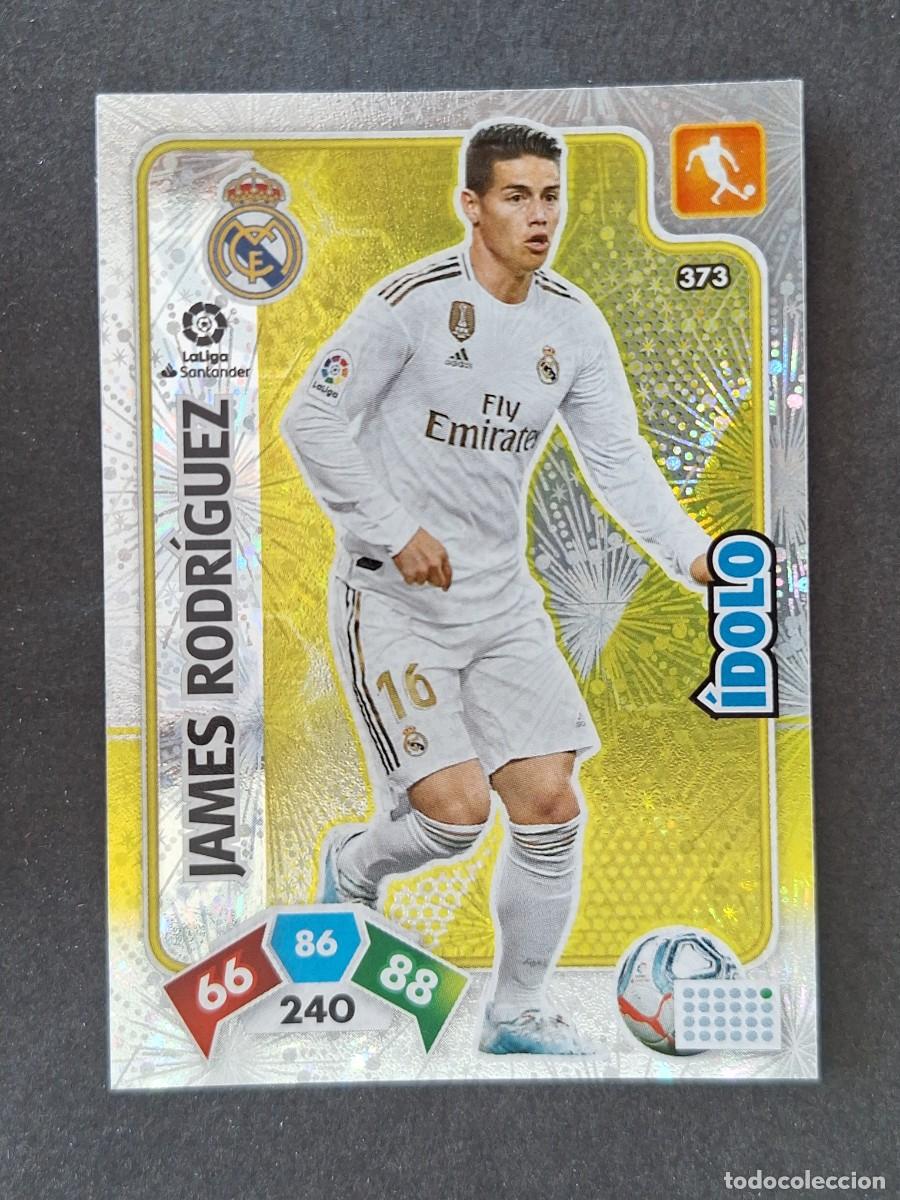 Cromos de f&uacute;tbol: JAMES RODRIGUEZ REAL MADRID IDOLO 373 PANINI ADRENALYN XL 2019 2020 19 20