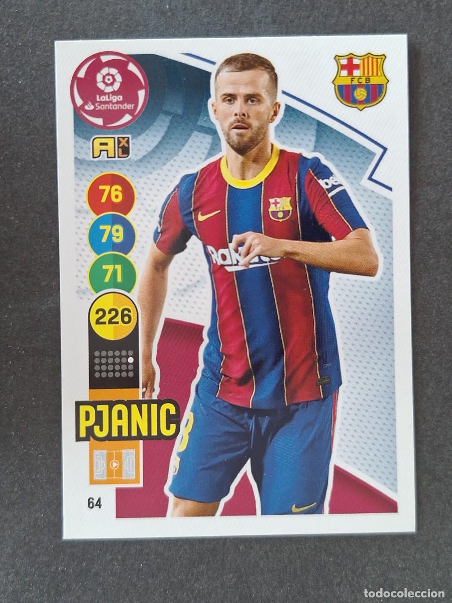 Cromos de f&uacute;tbol: PJANIC F. C. BARCELONA 64 PANINI ADRENALYN XL 2020 2021 20 21