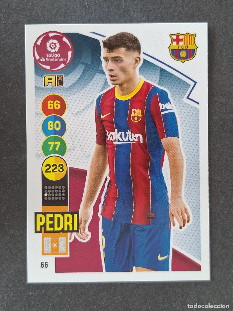 Cromos de f&uacute;tbol: PEDRI F. C. BARCELONA 66 PANINI ADRENALYN XL 2020 2021 20 21