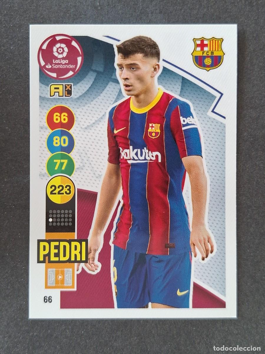 Cromos de f&uacute;tbol: PEDRI F. C. BARCELONA 66 PANINI ADRENALYN XL 2020 2021 20 21