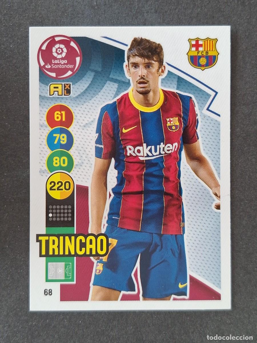Cromos de f&uacute;tbol: TRINCAO F. C. BARCELONA 68 PANINI ADRENALYN XL 2020 2021 20 21
