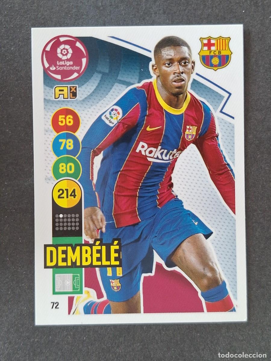 Cartes &agrave; collectionner de Football: DEMBELE F. C. BARCELONA 72 PANINI ADRENALYN XL 2020 2021 20 21