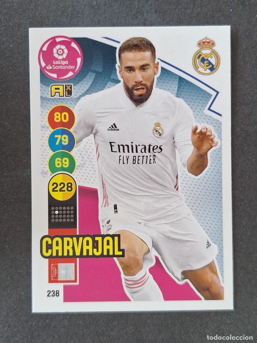 Cartes &agrave; collectionner de Football: CARVAJAL REAL MADRID 238 PANINI ADRENALYN XL 2020 2021 20 21