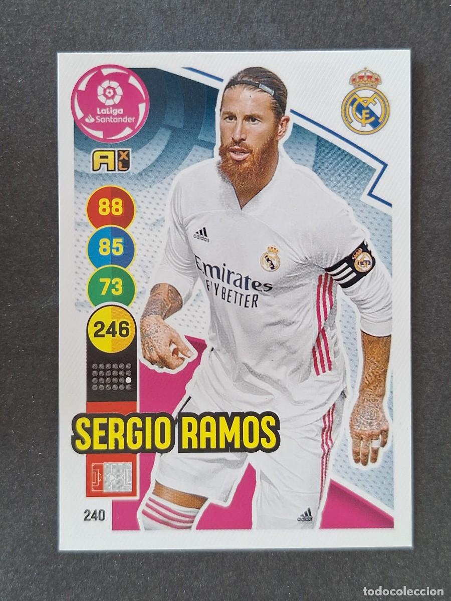 Cartes &agrave; collectionner de Football: SERGIO RAMOS REAL MADRID 240 PANINI ADRENALYN XL 2020 2021 20 21