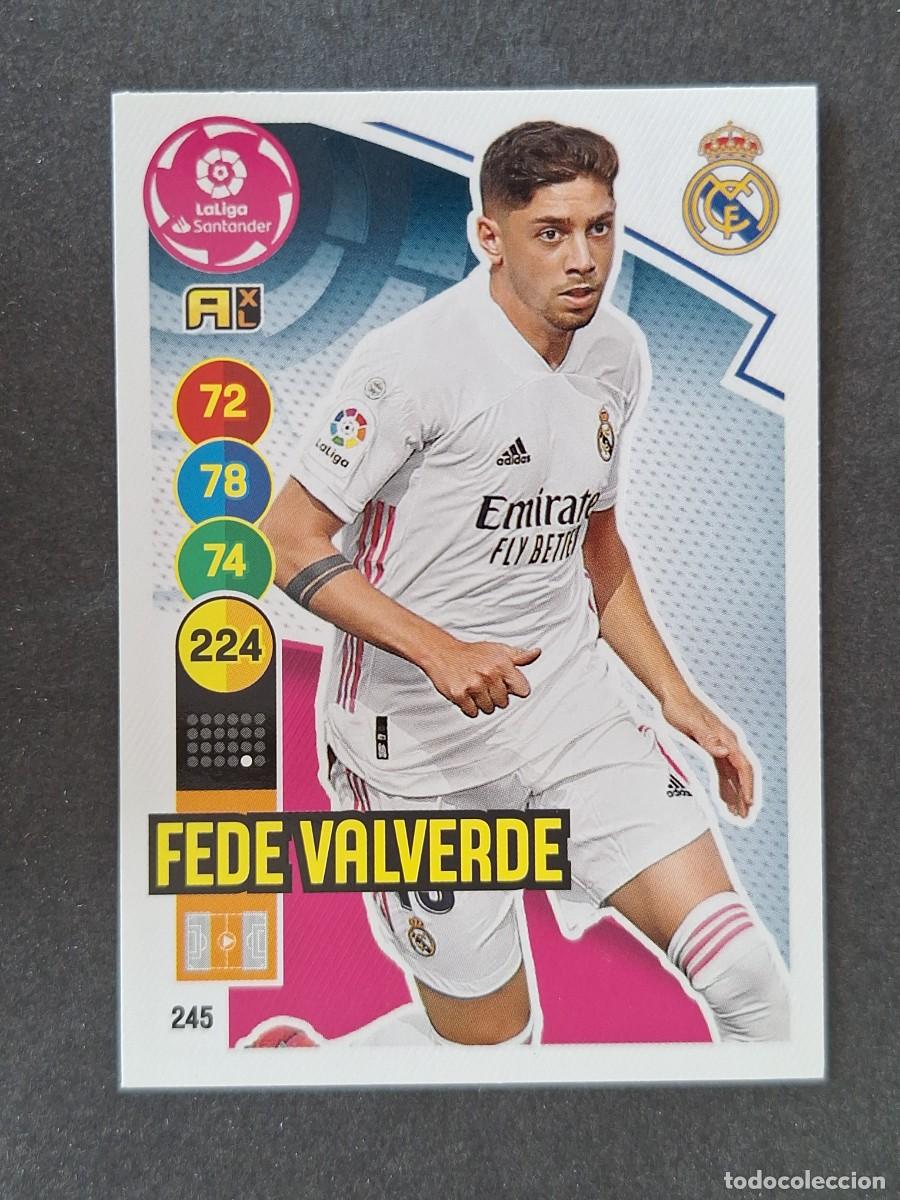 Cartes &agrave; collectionner de Football: FEDE VALVERDE REAL MADRID 245 PANINI ADRENALYN XL 2020 2021 20 21
