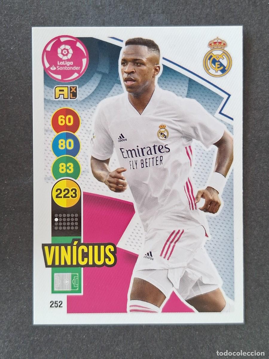 Cartes &agrave; collectionner de Football: VINICIUS REAL MADRID 252 PANINI ADRENALYN XL 2020 2021 20 21