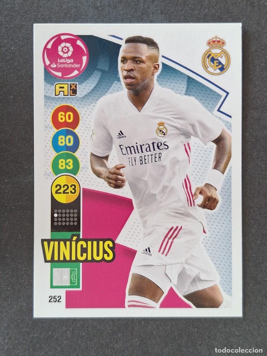 Cartes &agrave; collectionner de Football: VINICIUS REAL MADRID 252 PANINI ADRENALYN XL 2020 2021 20 21