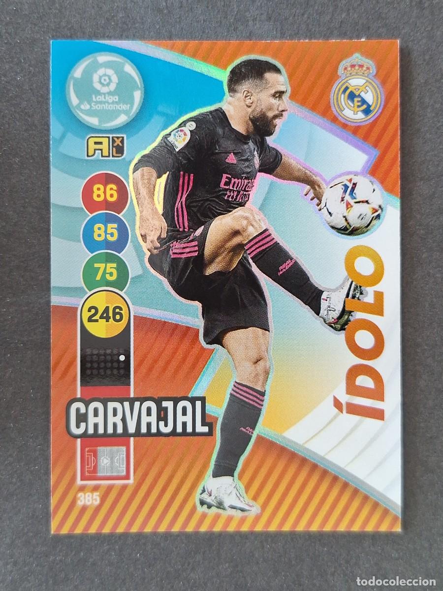 Cartes &agrave; collectionner de Football: CARVAJAL REAL MADRID IDOLO 385 PANINI ADRENALYN XL 2020 2021 20 21