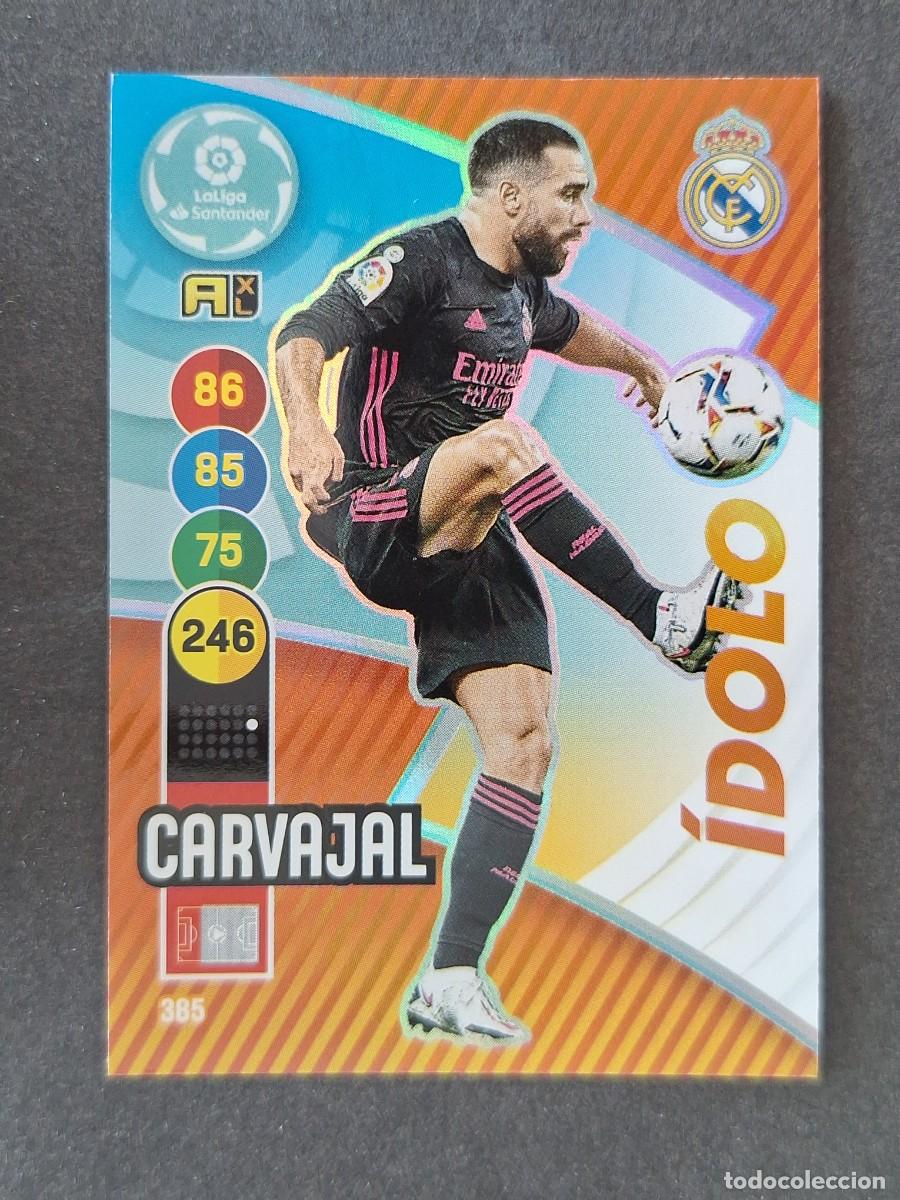 Cartes &agrave; collectionner de Football: CARVAJAL REAL MADRID IDOLO 385 PANINI ADRENALYN XL 2020 2021 20 21