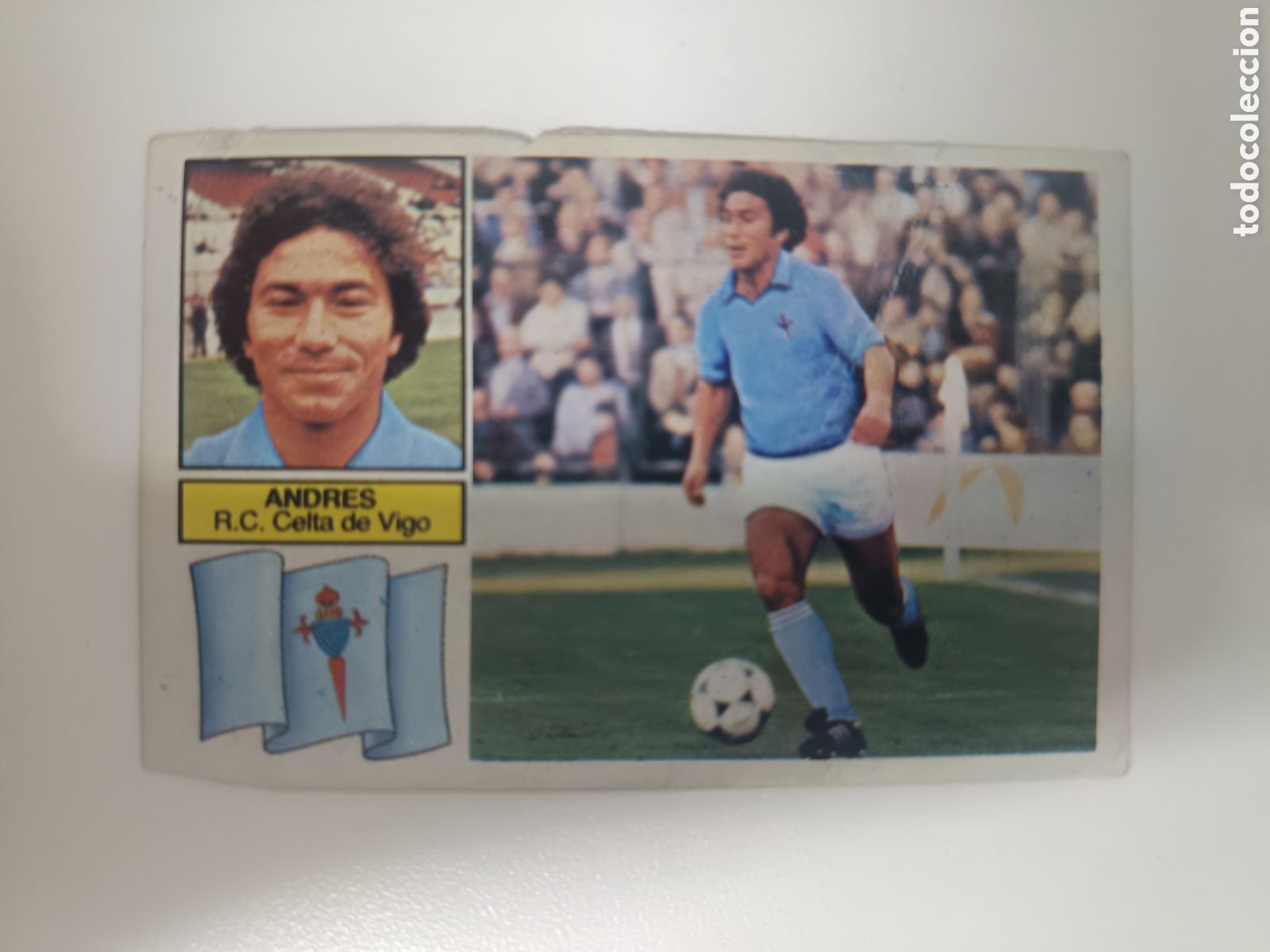 Cartes &agrave; collectionner de Football: CROMO ANDRES VERSI&Oacute;N DIF&Iacute;CIL ED ESTE LIGA 82 83 1982 1983
