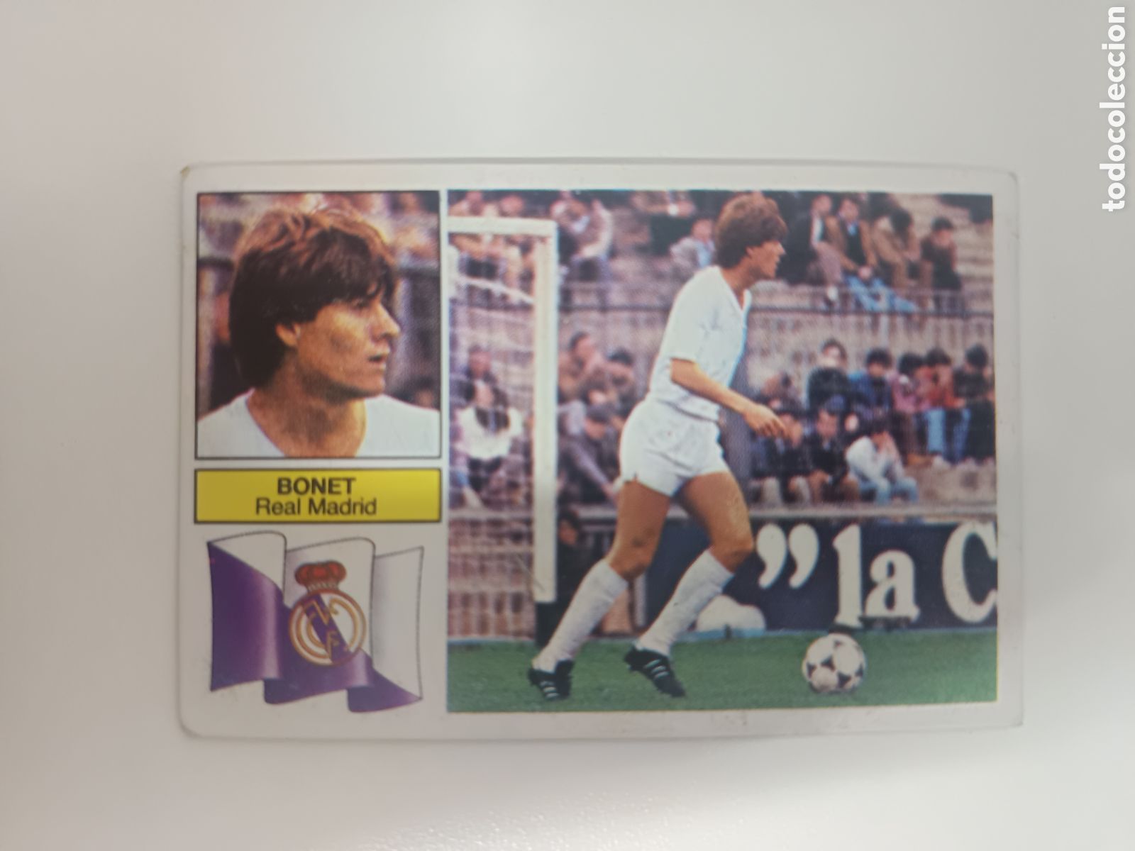 Cromos de f&uacute;tbol: CROMO BONET FICHAJE 7 VERSI&Oacute;N DIF&Iacute;CIL ED ESTE LIGA 82 83 1982 1983
