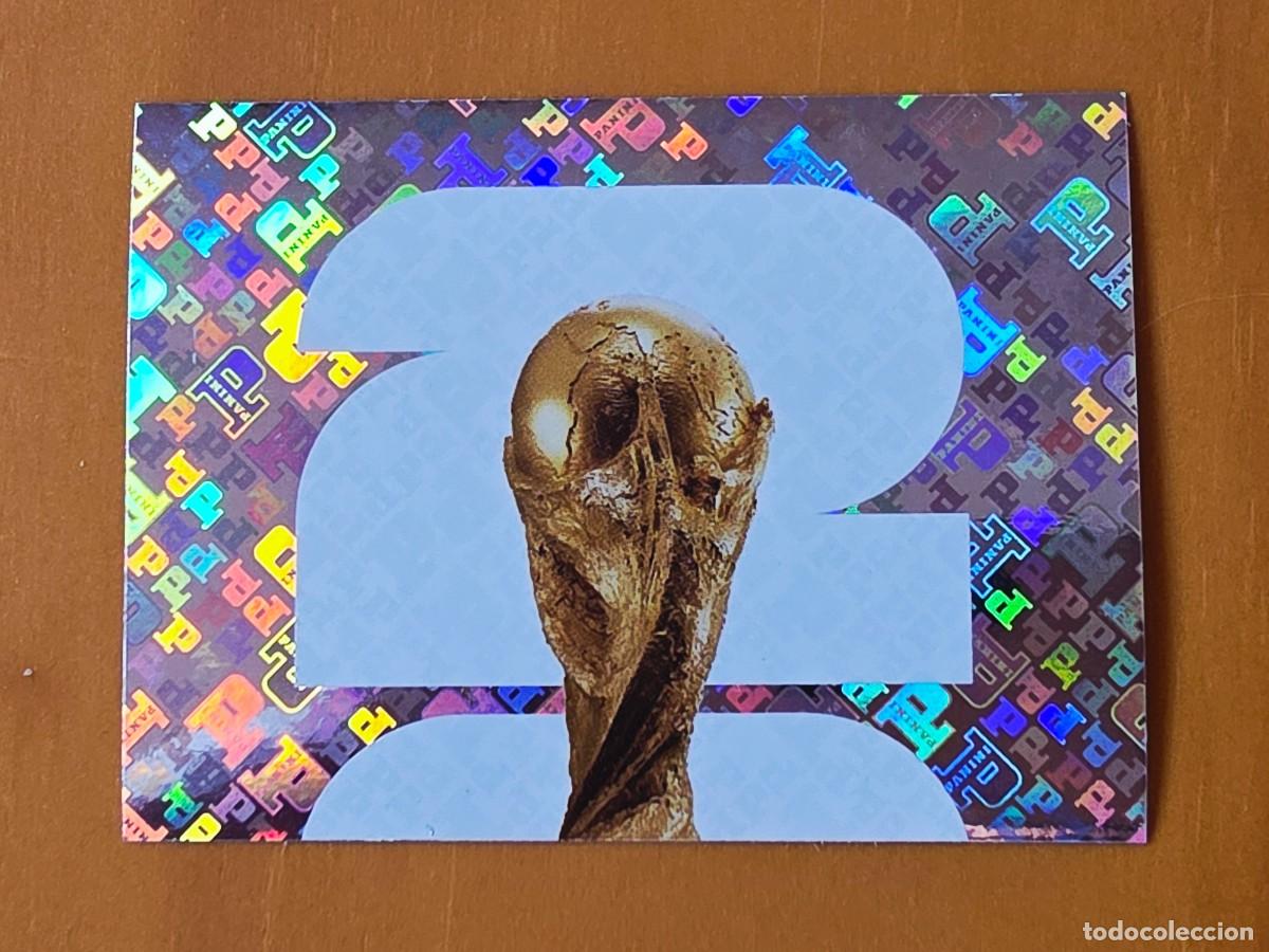 Cromos de f&uacute;tbol: FWC 1 Trofeo copa parte de arriba, Panini FIFA World Cup Mundial 2026 Sticker