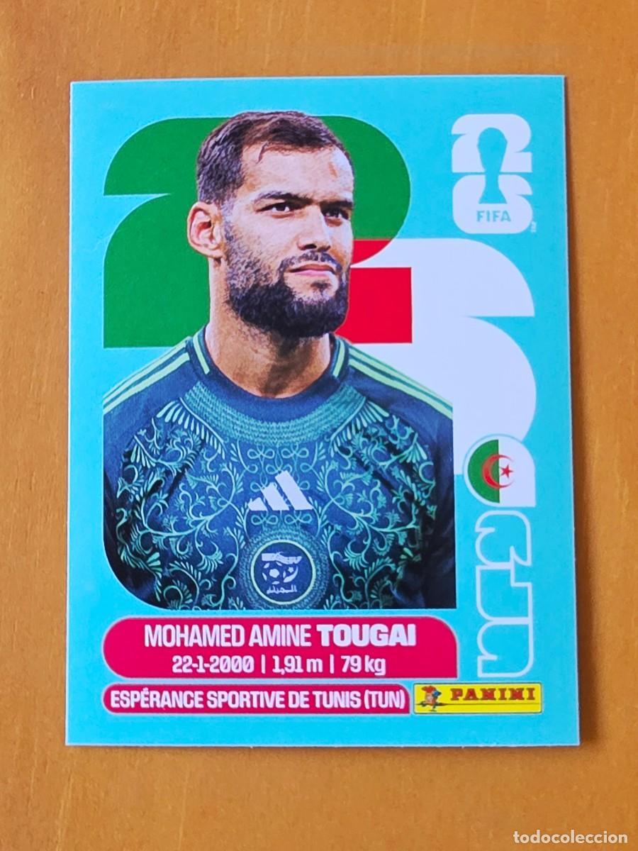 Cartes &agrave; collectionner de Football: ALG 6 Mohamed Amine Tougai, Argelia, Panini FIFA World Cup Mundial 2026 Sticker