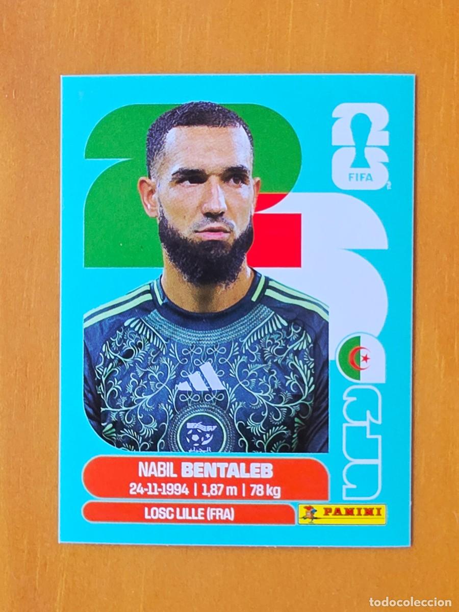 Cartes &agrave; collectionner de Football: ALG 12 Nabil Bentaleb, Argelia, Panini FIFA World Cup Mundial 2026 Sticker