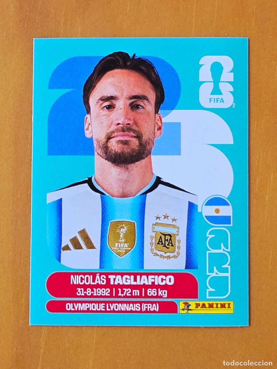 Cartes &agrave; collectionner de Football: ARG 6 Nicol&aacute;s Tagliafico, Argentina, Panini FIFA World Cup Mundial 2026 Sticker