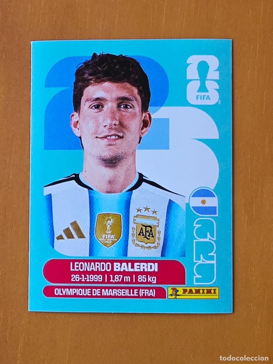 Cartes &agrave; collectionner de Football: ARG 7 Leonardo Belardi, Argentina, Panini FIFA World Cup Mundial 2026 Sticker