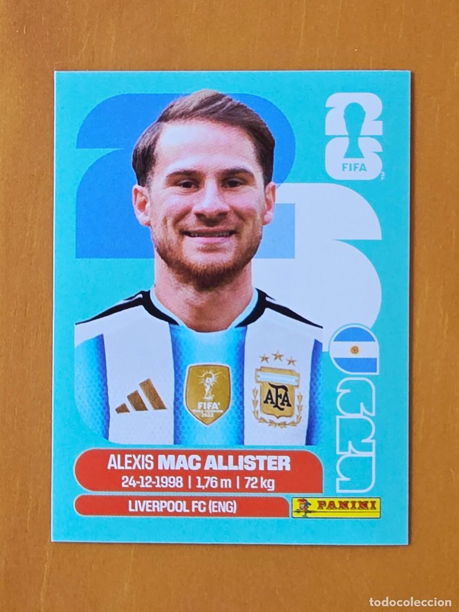 Cartes &agrave; collectionner de Football: ARG 9 Alexis Mac Allister, Argentina, Panini FIFA World Cup Mundial 2026 Sticker