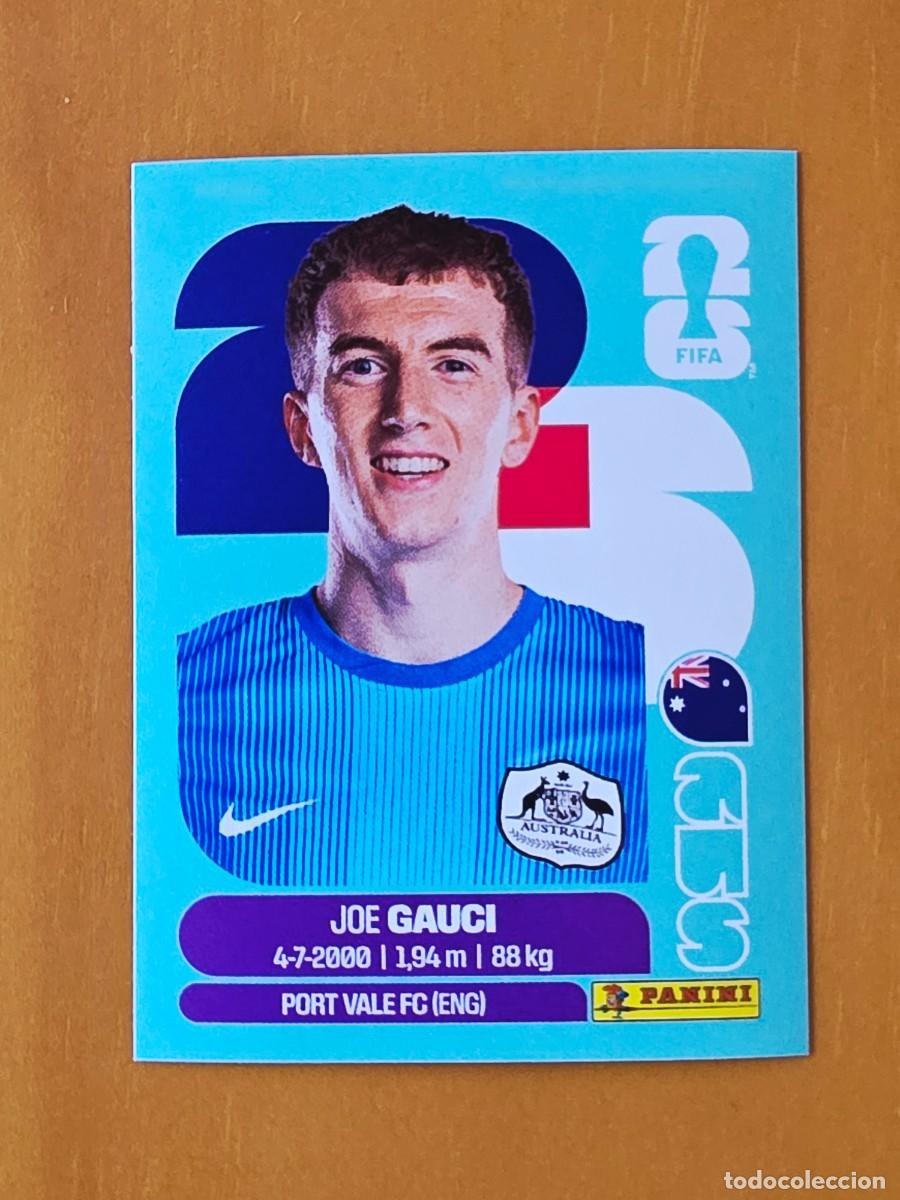 Football Stickers: AUS 3 Joe Gauci, Australia, Panini FIFA World Cup Mundial 2026 Sticker