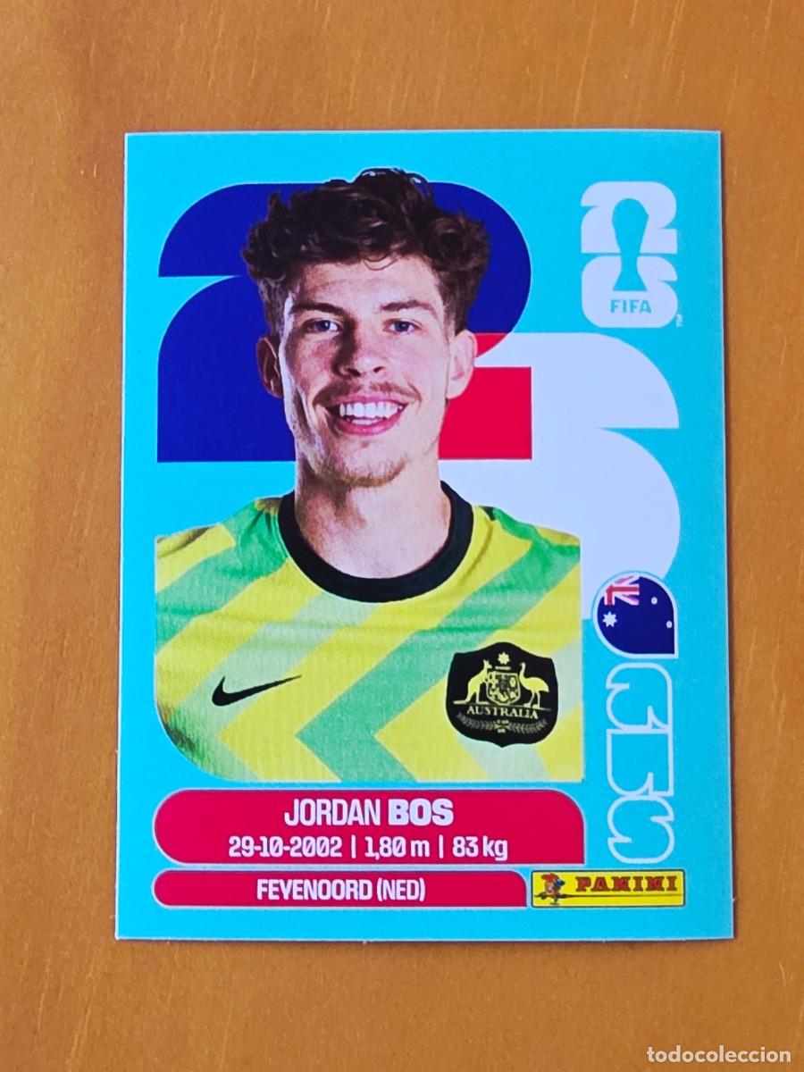 Football Stickers: AUS 6 Jordan Bos, Australia, Panini FIFA World Cup Mundial 2026 Sticker