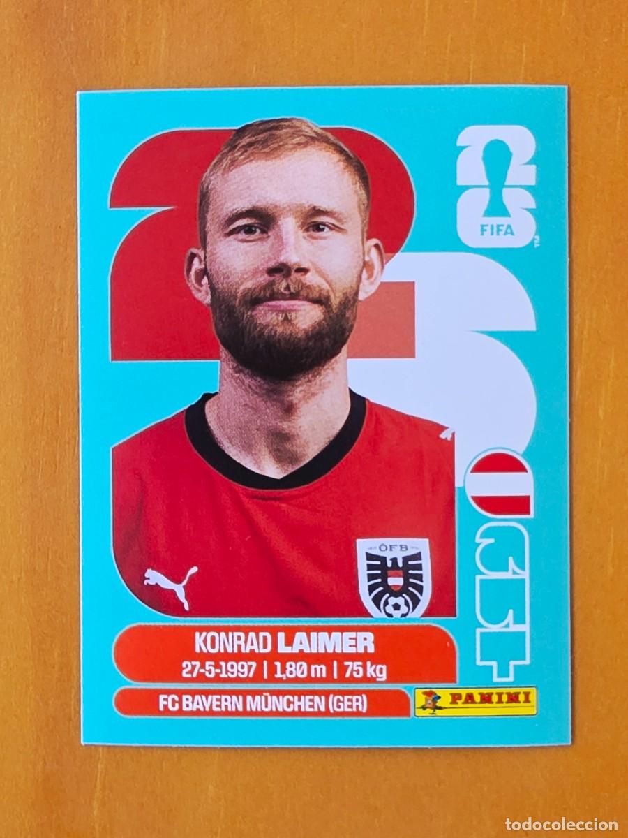 Cromos de f&uacute;tbol: AUT 12 Konrad Laimer, Austria, Panini FIFA World Cup Mundial 2026 Sticker