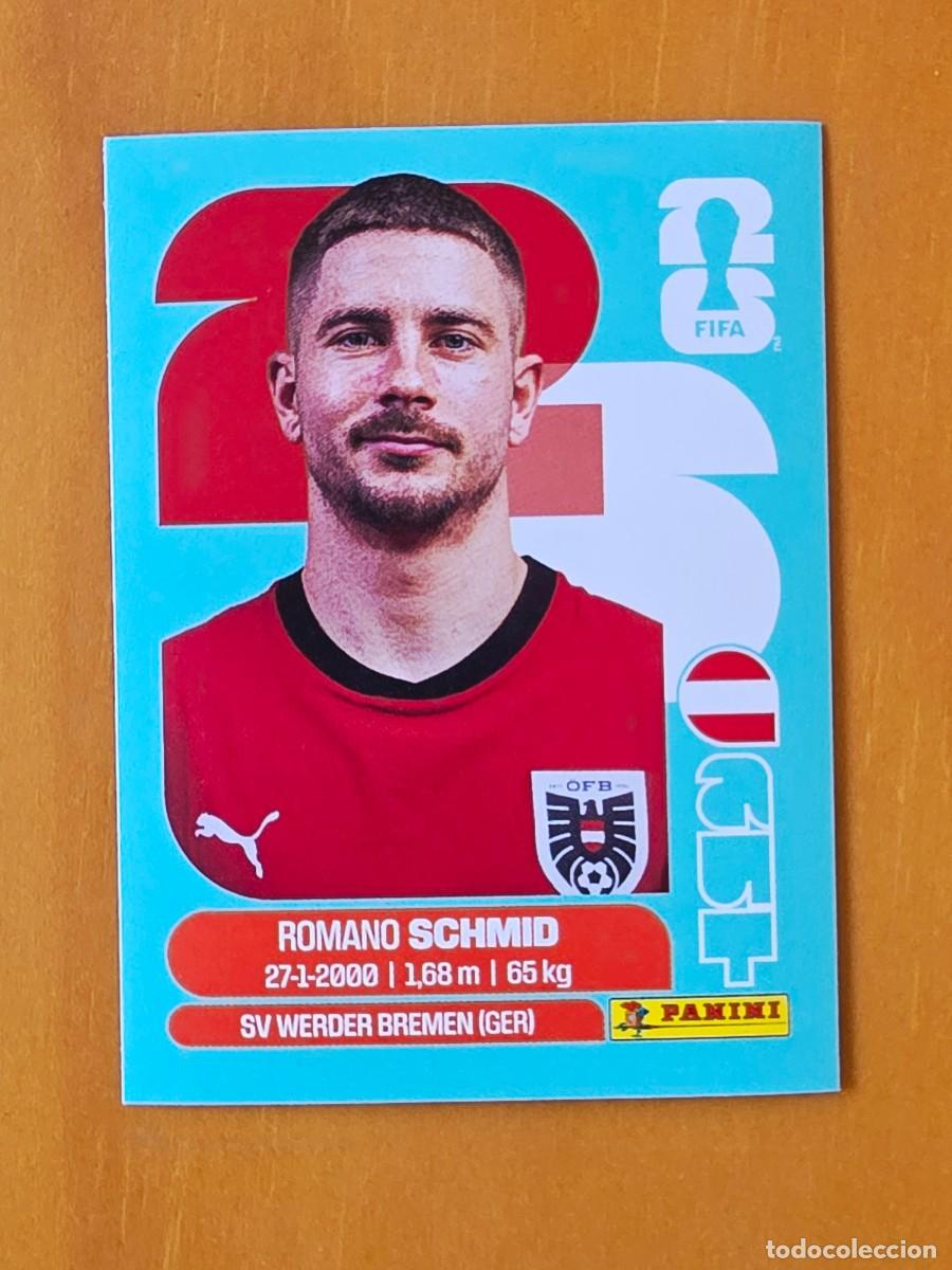 Cromos de f&uacute;tbol: AUT 16 Romano Schmid, Austria, Panini FIFA World Cup Mundial 2026 Sticker