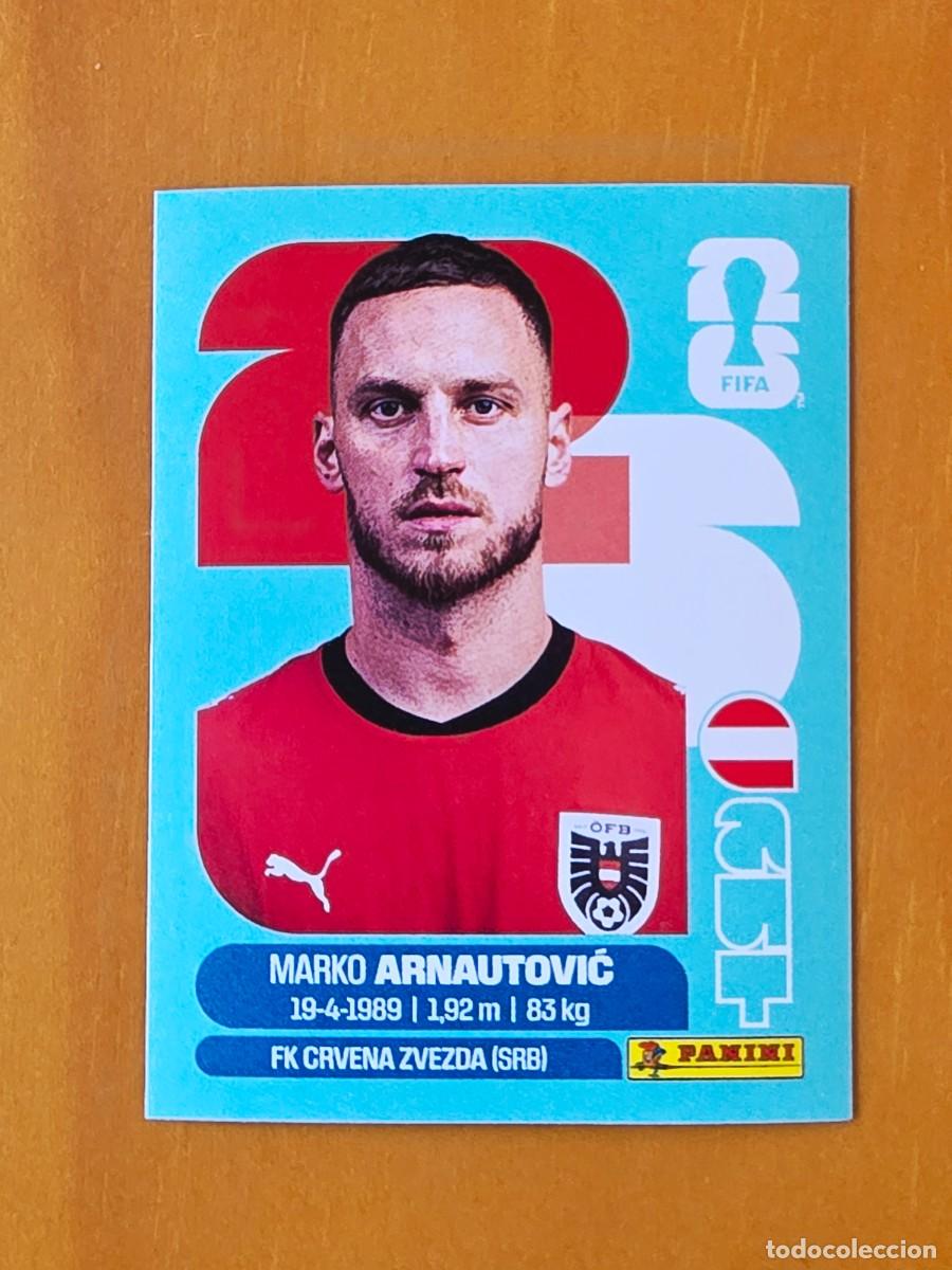 Cromos de f&uacute;tbol: AUT 20 Marko Arnautović, Austria, Panini FIFA World Cup Mundial 2026 Sticker