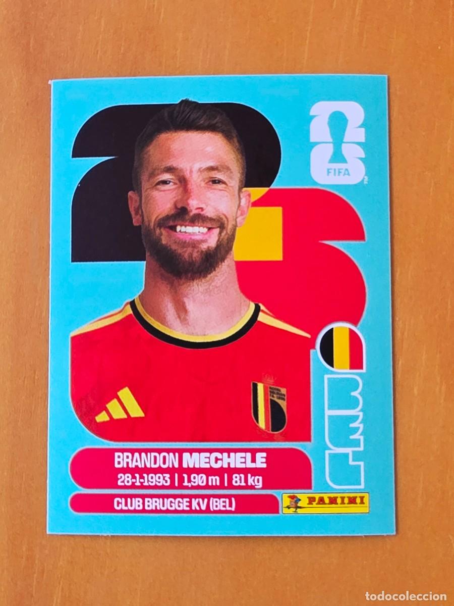 Cromos de f&uacute;tbol: BEL 6 Brandon Mechele, B&eacute;lgica, Panini FIFA World Cup Mundial 2026 Sticker
