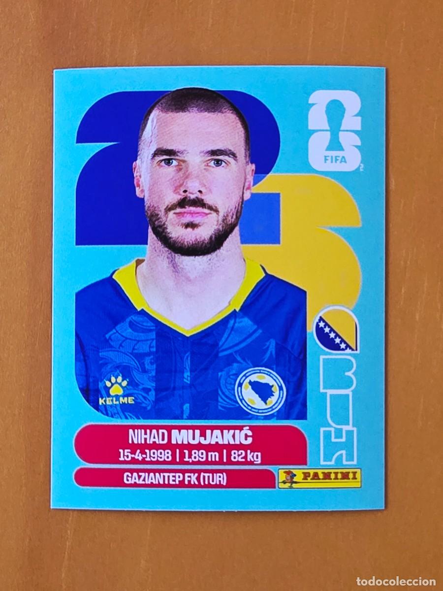Cromos de f&uacute;tbol: BIH 6 Nihad Mujakić, Bosnia & Herzegovina, Panini FIFA World Cup Mundial 2026 Sticker