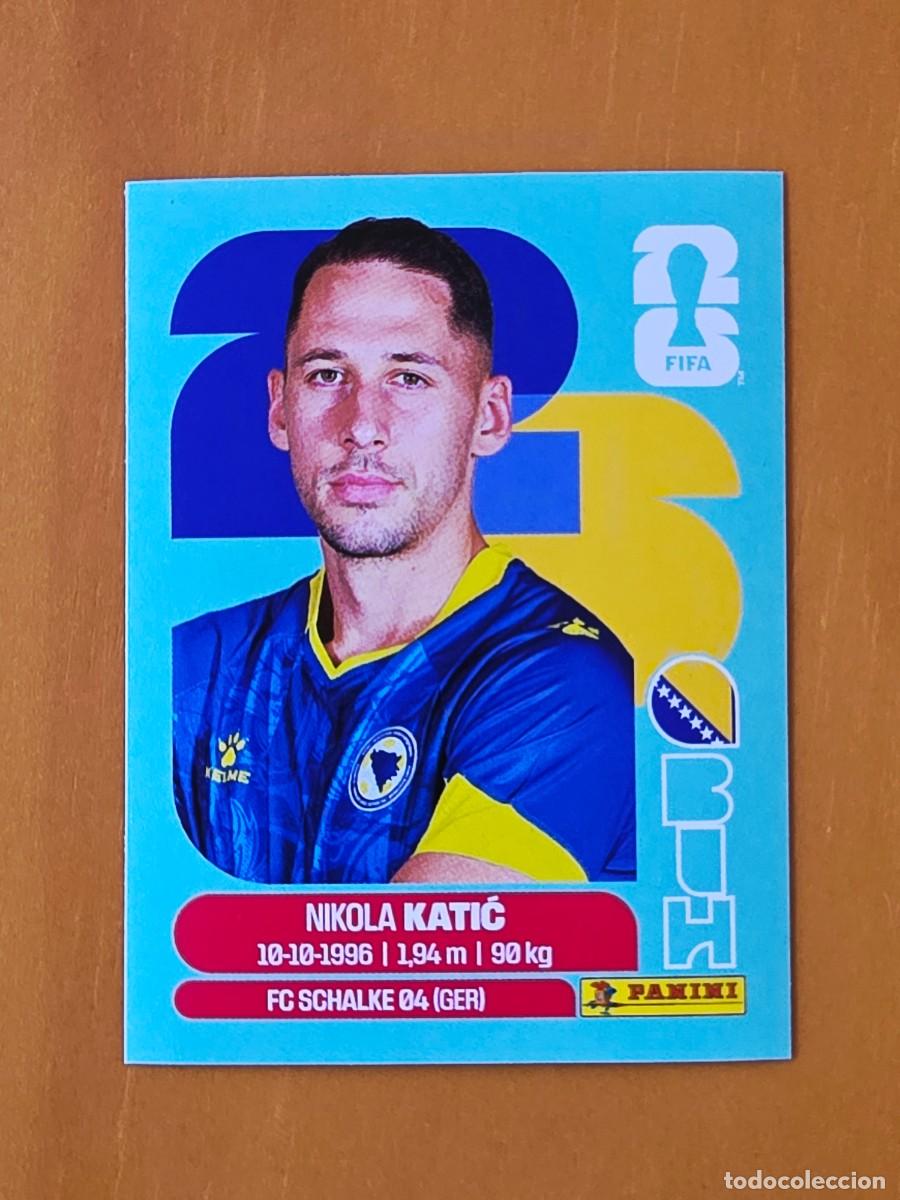 Cromos de f&uacute;tbol: BIH 7 Nikola Katić, Bosnia & Herzegovina, Panini FIFA World Cup Mundial 2026 Sticker