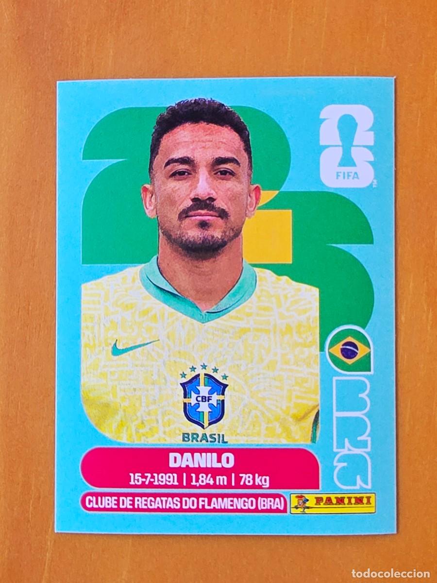 Cromos de f&uacute;tbol: BRA 7 Danilo, Brasil, Panini FIFA World Cup Mundial 2026 Sticker
