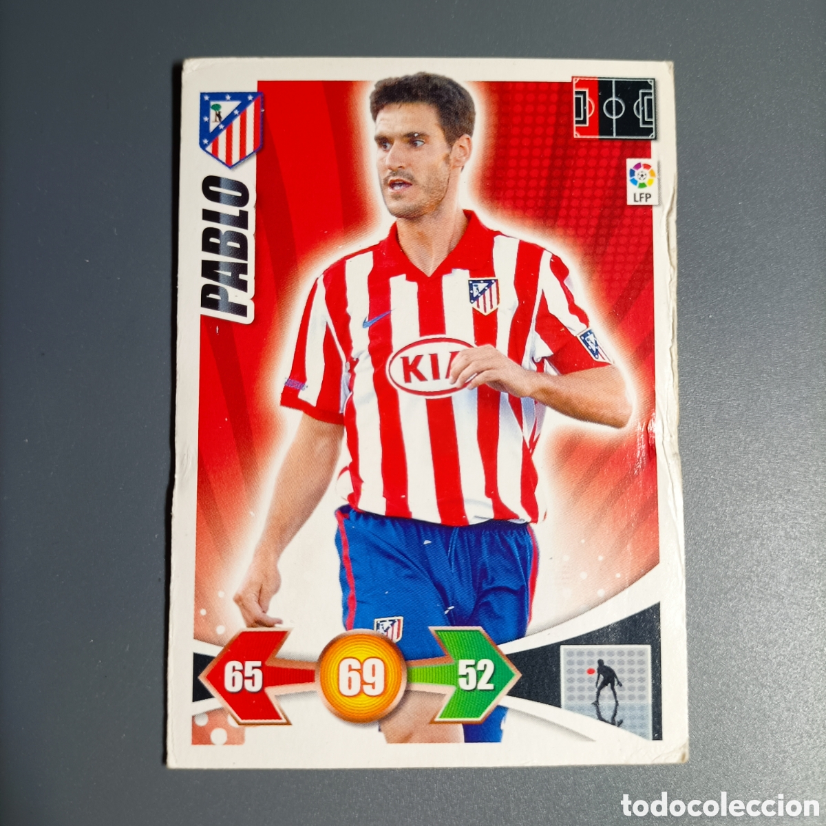 Fu&szlig;ball-Sticker: ADRENALYN. LIGA 2009-2010 (ATL&Eacute;TICO) PABLO
