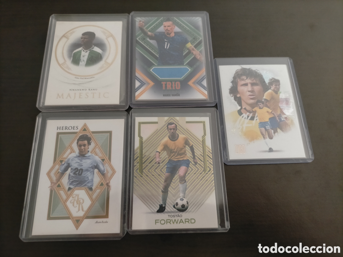 Fu&szlig;ball-Sticker: Lote cromos futera incredible unique 2 parches 4 numeradas