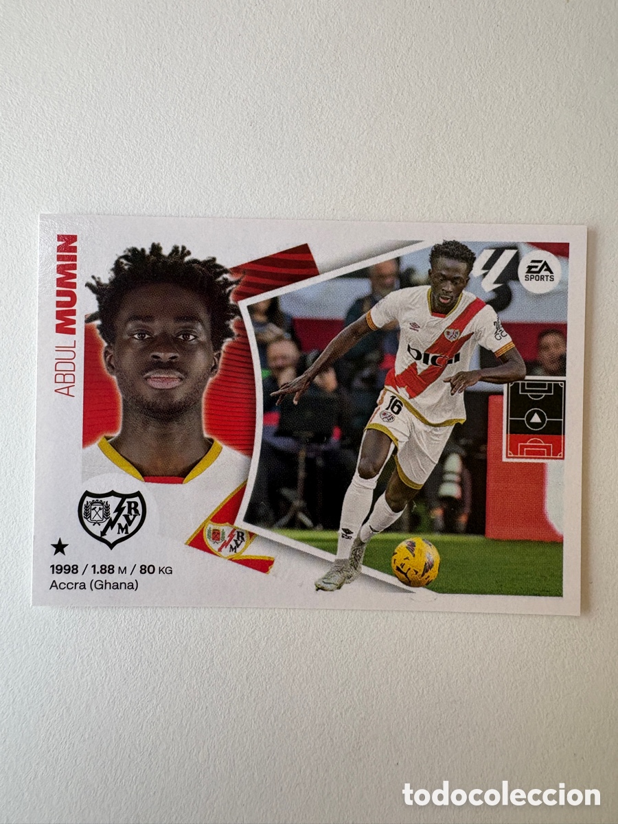 Fu&szlig;ball-Sticker: Cromo Abdul Mumin Rayo Vallecano 7 Panini Liga Este 2024-25