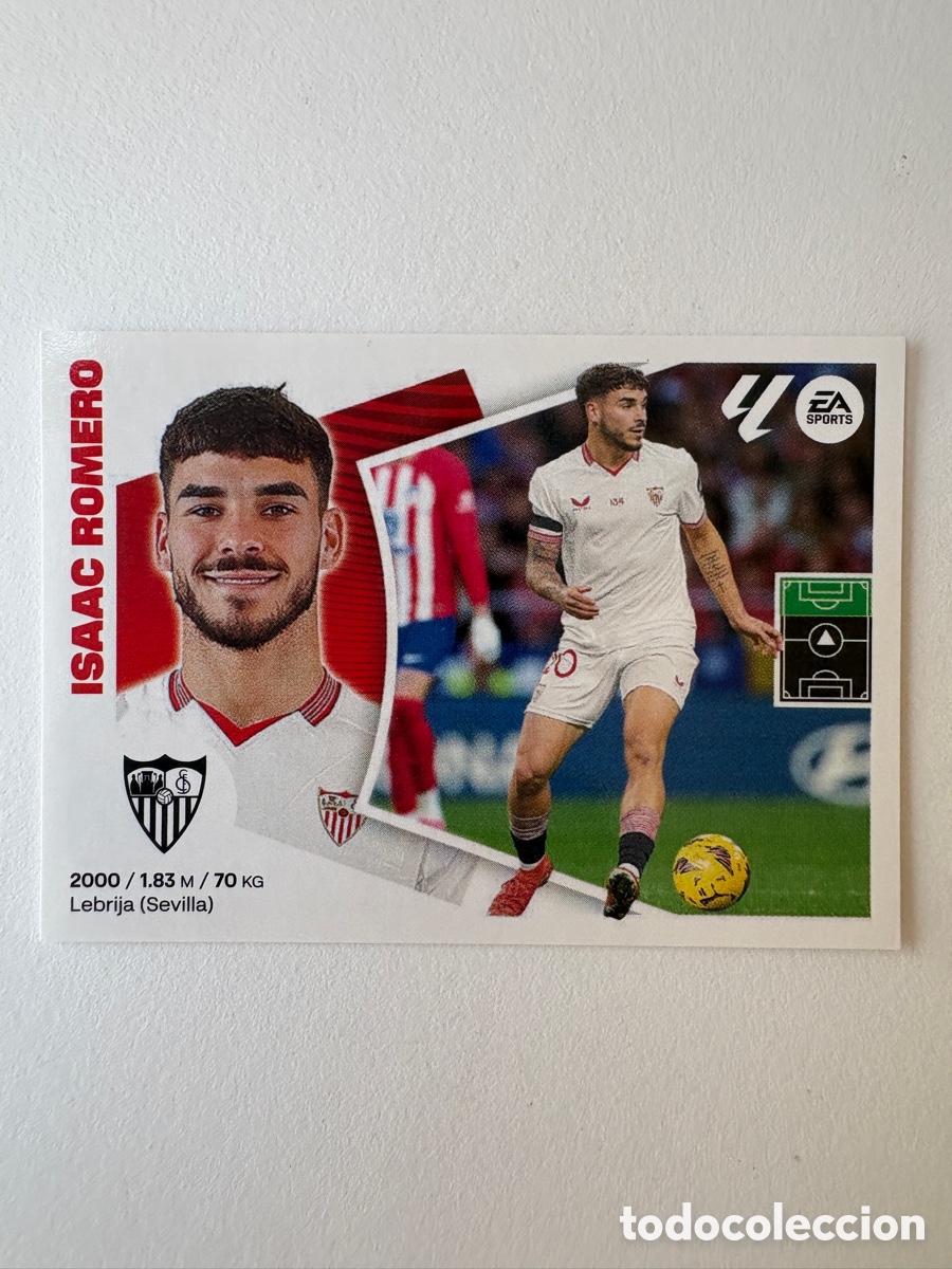 Fu&szlig;ball-Sticker: Cromo Isaac Romero Sevilla 20 Panini Liga Este 2024-25