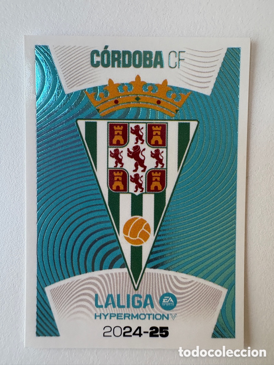Cromos de f&uacute;tbol: Cromo Escudo C&oacute;rdoba 7 Panini Liga Este 2024-25