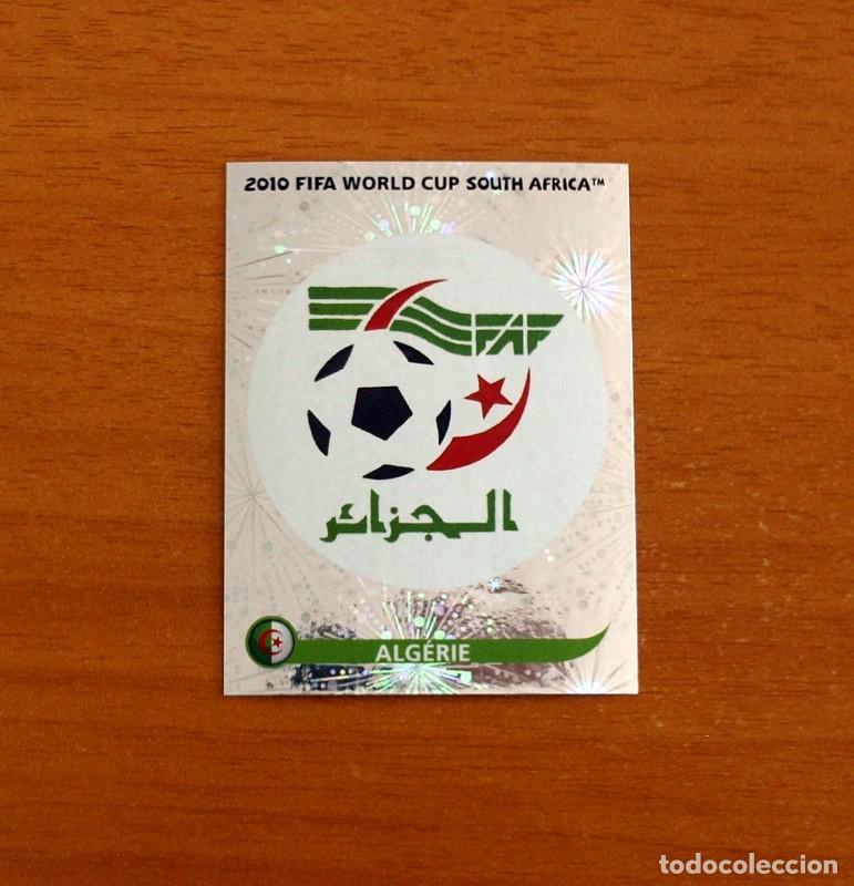 Cartes &agrave; collectionner de Football: Argelia -N&ordm; 221 Escudo -Mundial South Africa 2010 FIFA World Cup-Panini -Nunca Pegado