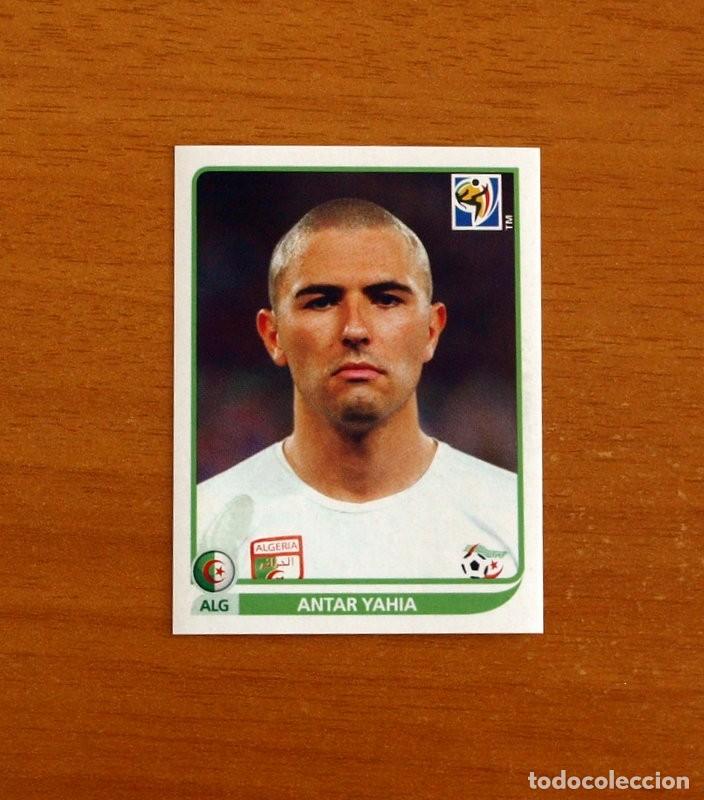 Cartes &agrave; collectionner de Football: Argelia -N&ordm; 224 Antar Yahia -Mundial South Africa 2010 FIFA World Cup-Panini -Nunca Pegado