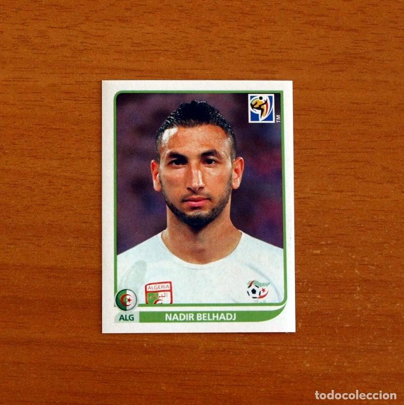 Cartes &agrave; collectionner de Football: Argelia -N&ordm; 225 Nadir Belhadj -Mundial South Africa 2010 FIFA World Cup-Panini -Nunca Pegado
