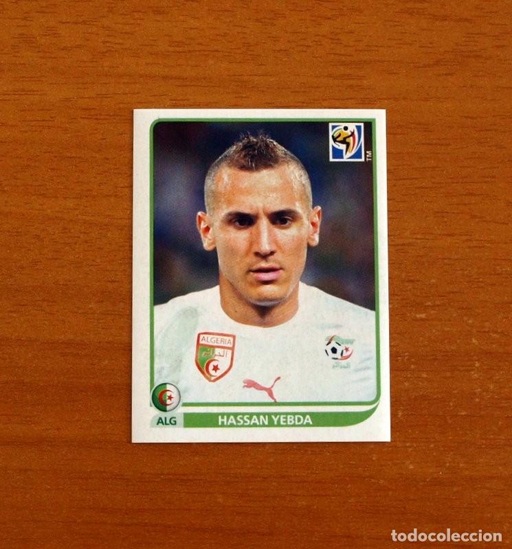 Cartes &agrave; collectionner de Football: Argelia -N&ordm; 228 Hassan Yebda -Mundial South Africa 2010 FIFA World Cup-Panini -Nunca Pegado