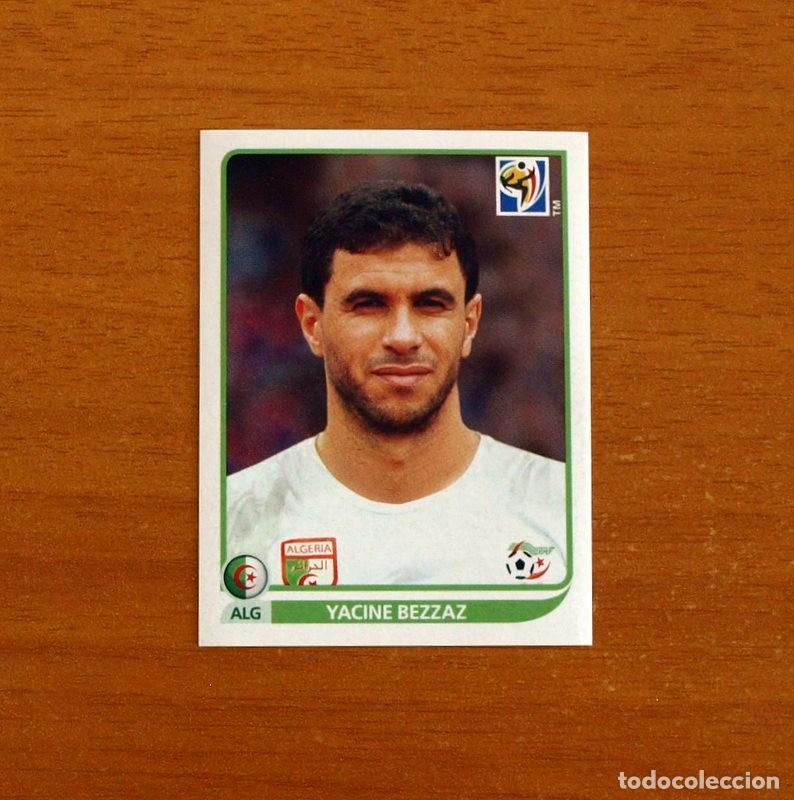 Cartes &agrave; collectionner de Football: Argelia -N&ordm; 230 Yacine Bezzaz -Mundial South Africa 2010 FIFA World Cup-Panini -Nunca Pegado