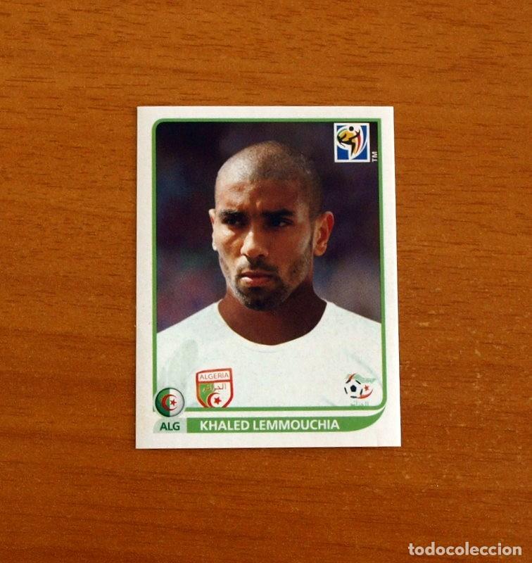 Cartes &agrave; collectionner de Football: Argelia -N&ordm; 231 Khaled Lemmouchia -Mundial South Africa 2010 FIFA World Cup-Panini -Nunca Pegado