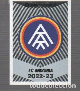 Cromos de f&uacute;tbol: CROMOS DE FUTBOL DE LIGA SANTANDER A&Ntilde;O 2022/23 ESCUDO FC. ANDORRA N&ordm; 3 SIN PEGAR
