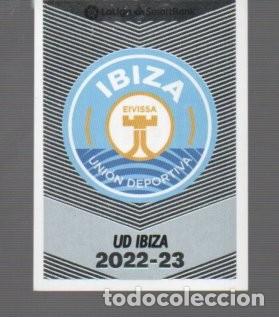 Cromos de f&uacute;tbol: CROMOS DE FUTBOL DE LIGA SANTANDER A&Ntilde;O 2022/23 ESCUDO UD. IBIZA N&ordm; 9 SIN PEGAR