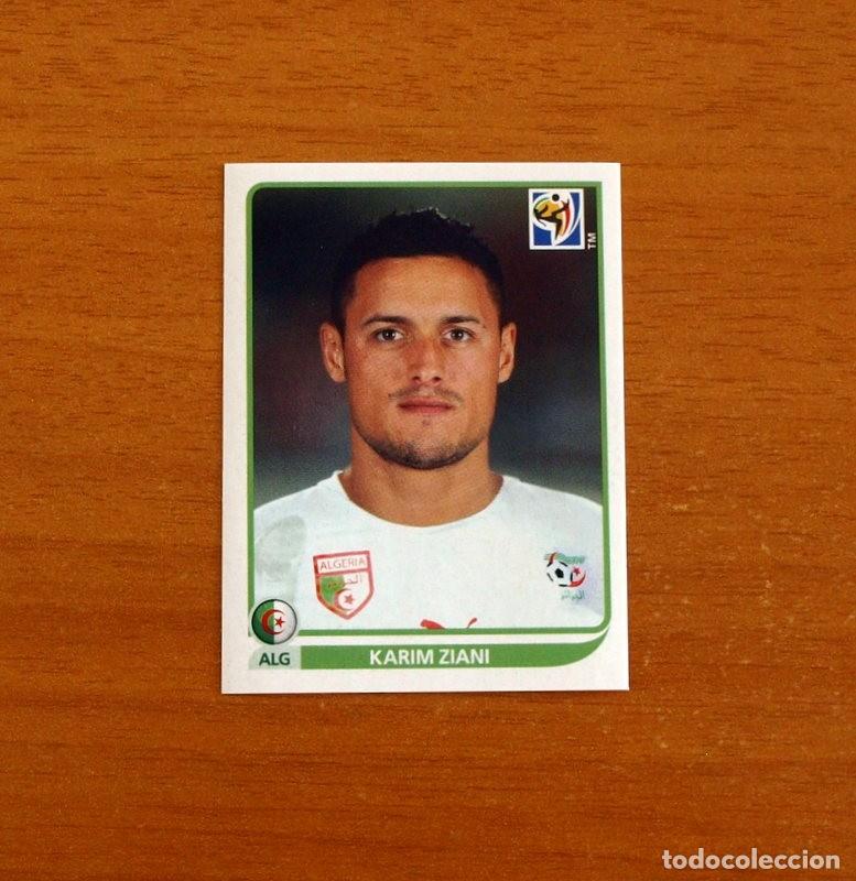 Cartes &agrave; collectionner de Football: Argelia -N&ordm; 232 Karim Ziani -Mundial South Africa 2010 FIFA World Cup-Panini -Nunca Pegado