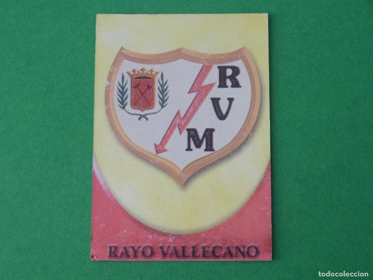 Cromos de f&uacute;tbol: TRADING CARD FUTBOL ESCUDO RAYO VALLECANO N&ordm; 271 FICHAS LIGA MUNDICROMO 2002-2003/02-03