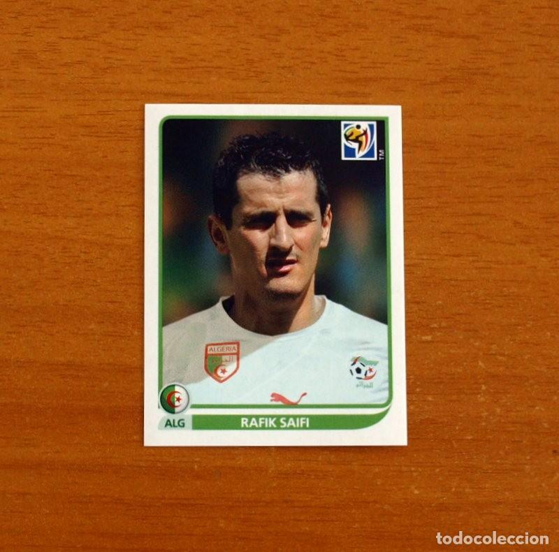Cromos de f&uacute;tbol: Argelia -N&ordm; 237 Rafik Saifi -Mundial South Africa 2010 FIFA World Cup-Panini -Nunca Pegado