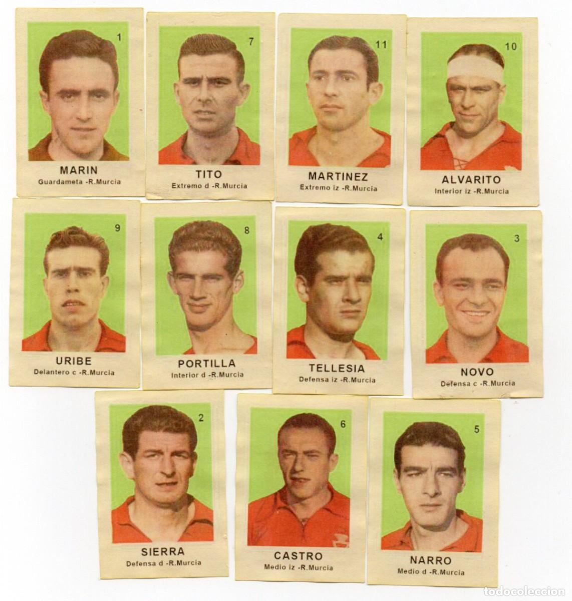 Cromos de Futebol: Real Murcia 1945, de Azafranes EL BARCO