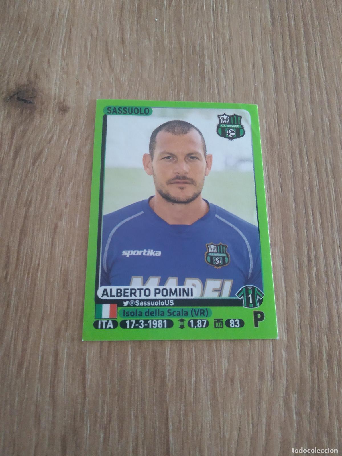 Cromos de Futebol: 447 ALBERTO POMINI SASSUOLO CROMO FUTBOL PANINI LIGA ITALIA 14-15 CALCIATORI 2014-2015